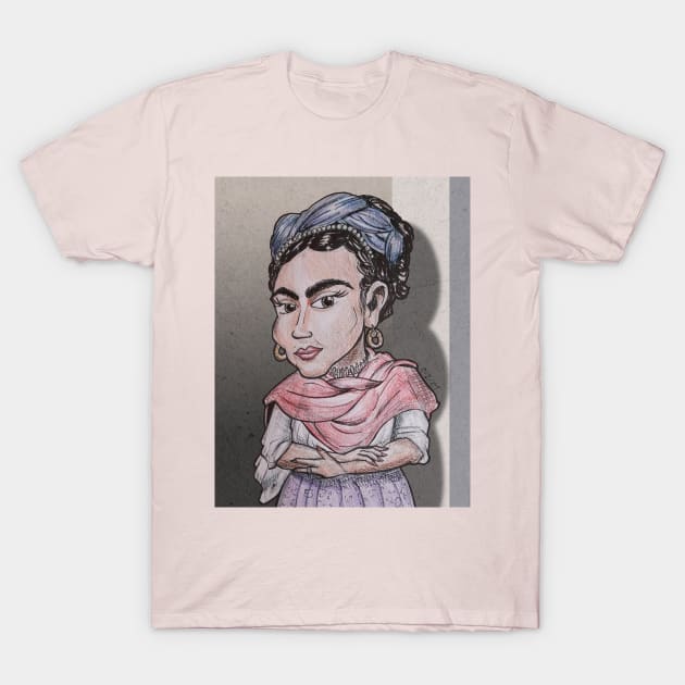 Frida Kahlo T-Shirt by CIZDIBUJOS